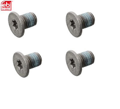 Febi Bilstein Brake Disc Set Screws For Mercedes - T30 Torx, Pack Of 8 (#21663)