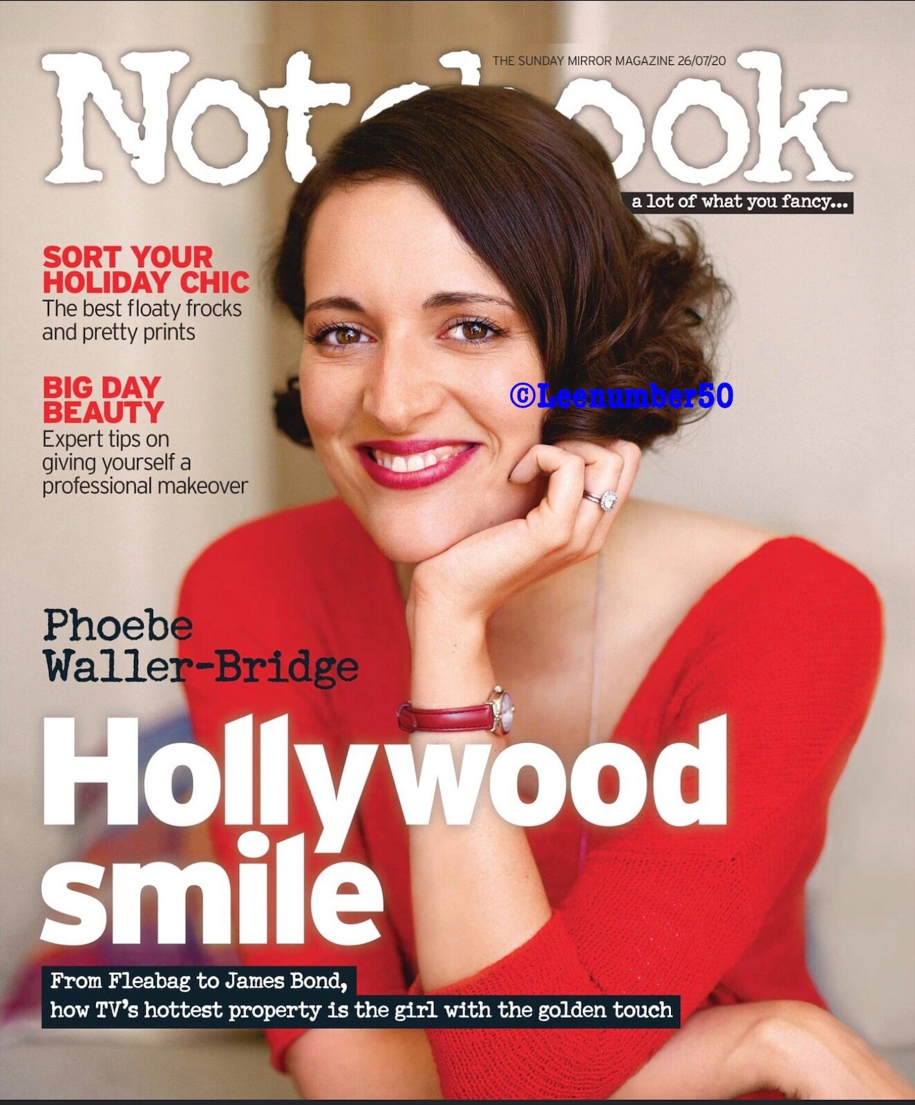 Phoebe Waller-Bridge Notebook Magazine July 2020 with Kellie Shirley and Aidy Smith  -image