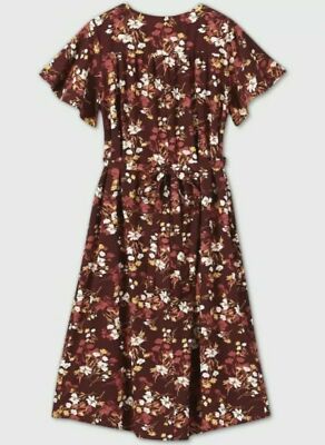 burgundy floral maternity dress Shop Burgundy Floral Maternity Dress For Women's At Aaruvi Ruchi Verma –  Aaruvi Ruchi Verma main image 1