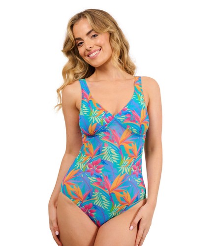 Kiniki Women's Tan Through Support Top Swimsuit - Super Quick Drying. - Picture 21 of 66