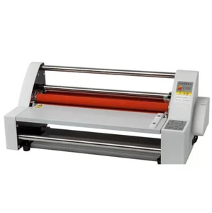 New Quality 13" V350 Laminating Machine Four Rollers Cold Hot Roll Laminator