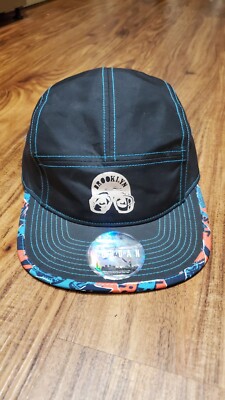 RARE JORDAN Spike Lee Brooklyn Blue 5 Panel NWOT New Hat Cap NBA