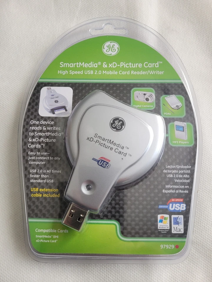 GE 97929, SmartMedia & D-Picture Card, H/Speed USB 2.0 Mobile Card Reader/Writer - Image 2 of 4