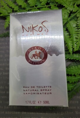 NIKOS For Men 1.7 OZ / 50 ML Eau De Toilette Spay RARE