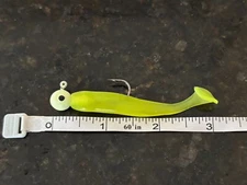 30 Pack Soft Fishing Lures-Pre-Rigged, Glow-in-the-Dark, for Speckled Trout Bass