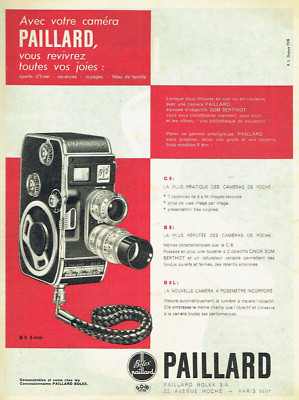 Documentation Publicitaire Ancienne - Poignée Declic Pour Caméra Paillard Bolex