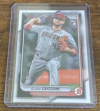 Slade Cecconi 2024 Bowman Rookie RC #82 Arizona Diamondbacks