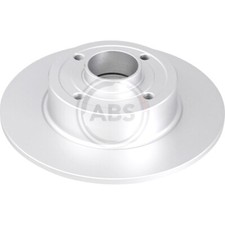 A.B.S. 2x Bremsscheibe hinten 240 Voll für Renault Clio III BR0/1 CR0/1