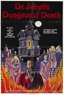 DR. JEKYLL'S DUNGEON OF DEATH Movie POSTER 27x40 James Mathers Dawn Carver Kelly