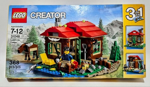 LEGO CREATOR: Lakeside Lodge (31048)!!!! SCATOLA APERTA!!! BORSE SIGILLATE - Foto 2 di 5