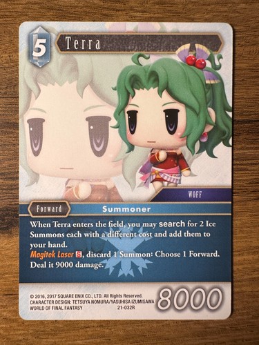 Final Fantasy TCG Trading Cards Opus 21 XXI - Beyond Destiny NON-FOIL Singles - Bild 29 von 121