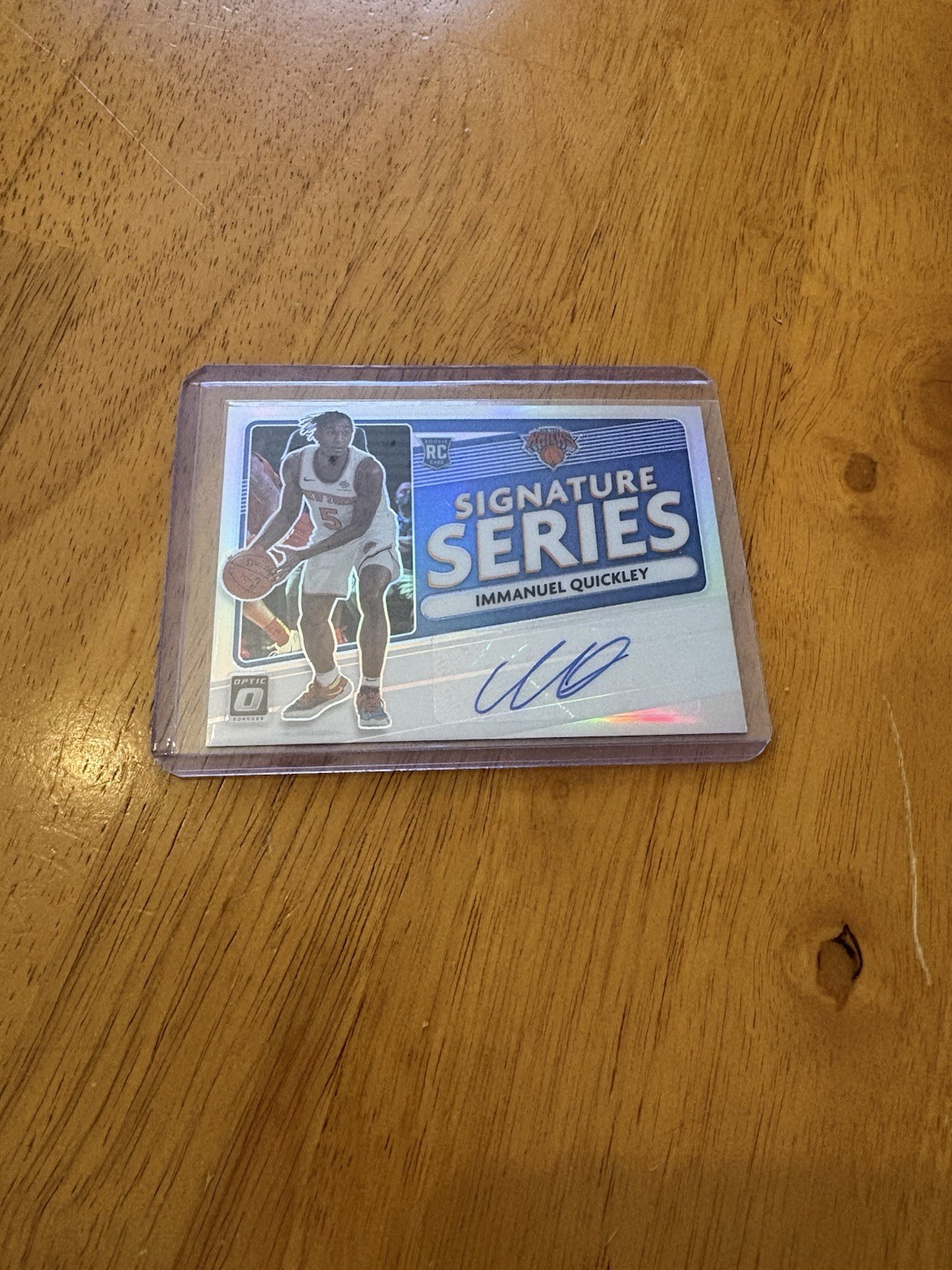 2020-21 Panini Donruss Optic Signature Series Immanuel Quickley #SS-IMQ