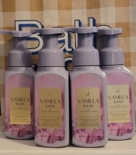 Bath Body Works VANILLA EASE Foaming Hand Soap Set Of 4
