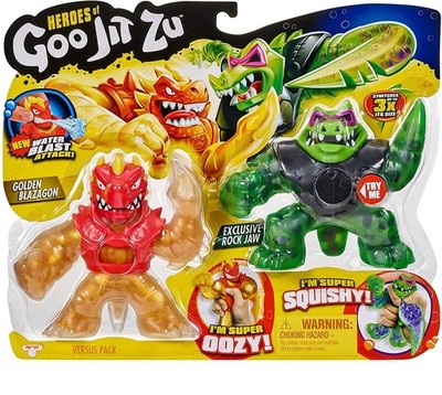 Heroes of Goo Jit Zu Versus Figure 2-Pack Choose TYRO GIGATUSK | eBay