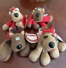 Hallmark Reindeer,  Rodney, Rhonda,Randy,Ramona, Lot Of 4 With Tags, Burger King — photo 1