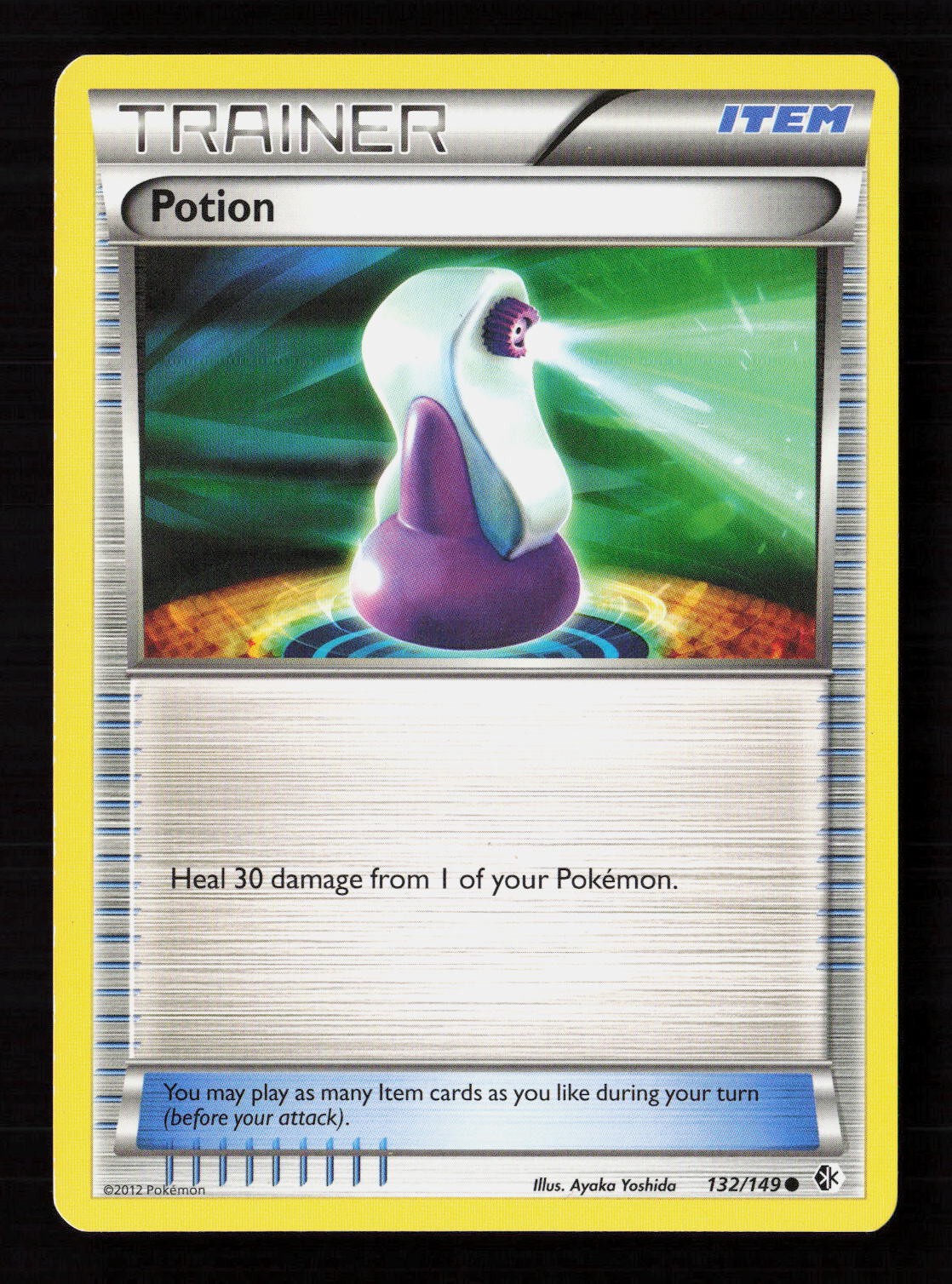 Potion 132/149 Pokemon TCG Boundaries Crossed MP