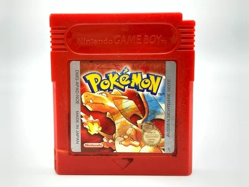 Pokémon: Rote Edition (Nintendo Game Boy) Modul [Gebraucht/Deutsch/Speichert]