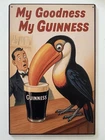 Guinness Beer Metal Sign - My Goodness My Guinness Retro Vintage Irish Stout