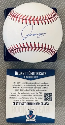 ROOKIE AUTHENTICATED SHOTA IMANAGA LICENSED BECKETT SIGNED NEW MANFRED BASEBALL
