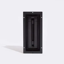 Aria Lite - Flush Floor Vent 4 in.x12 in. Black