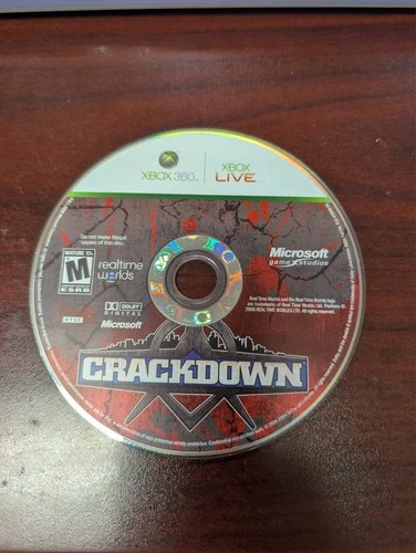 Crackdown (Xbox 360, 2007) NO TRACKING - DISC ONLY 4783
