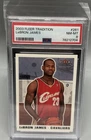 2003 Fleer #261 LEBRON JAMES PSA 8 Rookie Card