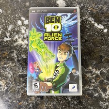 Ben 10: Alien Force (Sony PSP, 2008) COMPLETE CIB