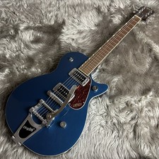 Gretsch Streamliner Jet Club taglio singolo avvolgente denim scuro modifica con tracciamento