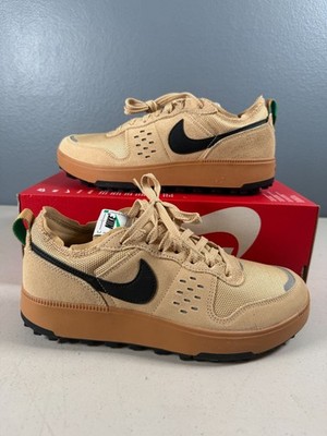 Nike City Mens Sneakers Flax Brown/Black-Sesame Comfort Athletic Size 8