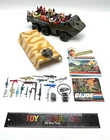 Vtg 1983 Hasbro G.I. Joe ARAH APC W/ 18 Action Figures