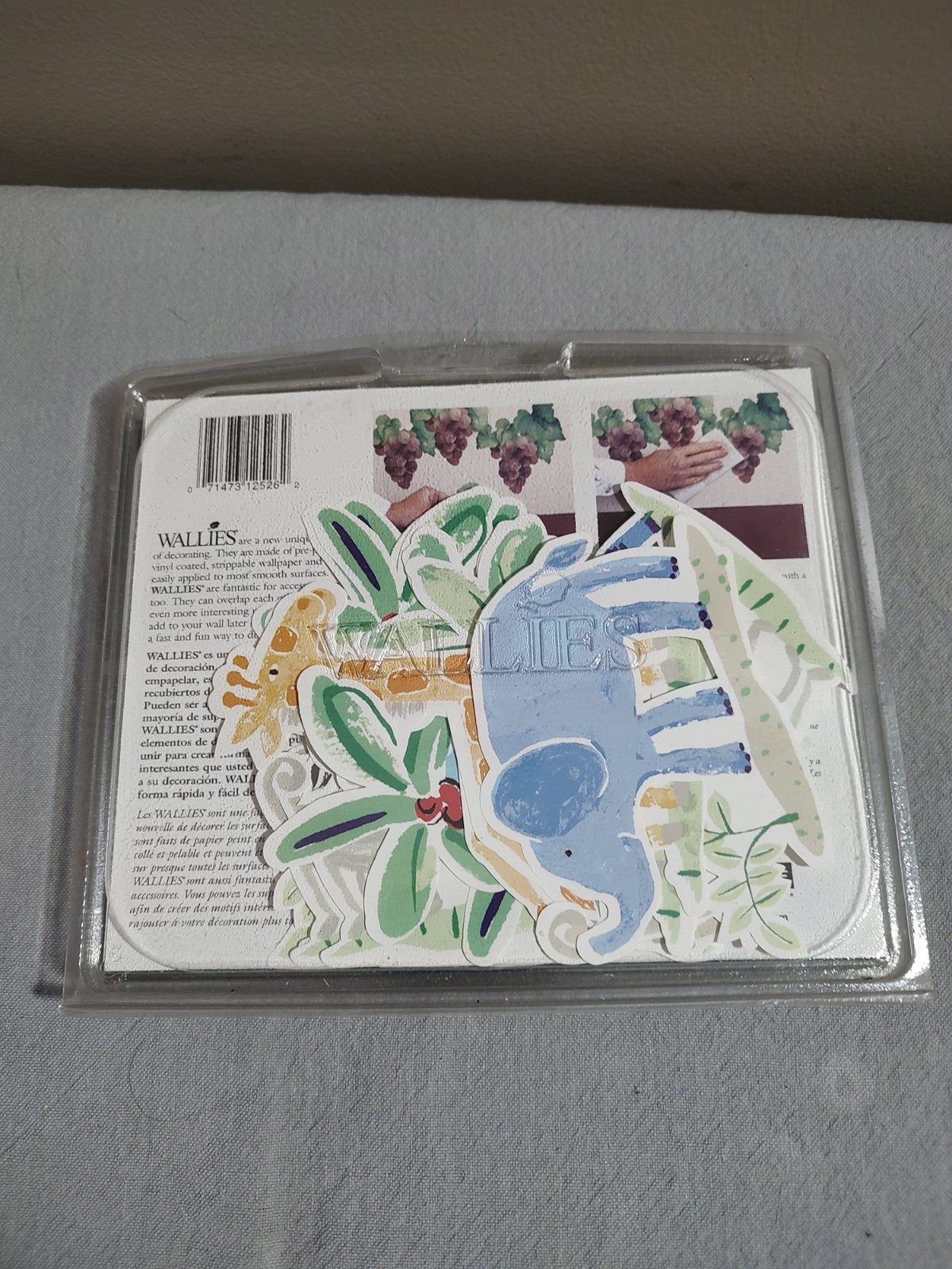 New Wallies Daisy Kingdom Wallpaper Cutouts JENNY'S SAFARI-Monkey/Zebra/Lion+