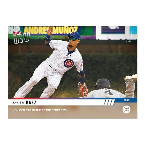 2019 Topps Now 544 Javier Báez