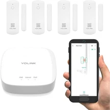 LoRa Smart Door Sensor Starter Kit: - 1/4 Mile Open-Air Range, Door Left-Open...