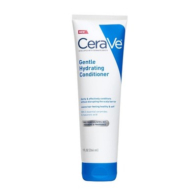 CeraVe Gentle Hydrating Conditioner, Hair Conditioner With Ceramides, Niacinamid