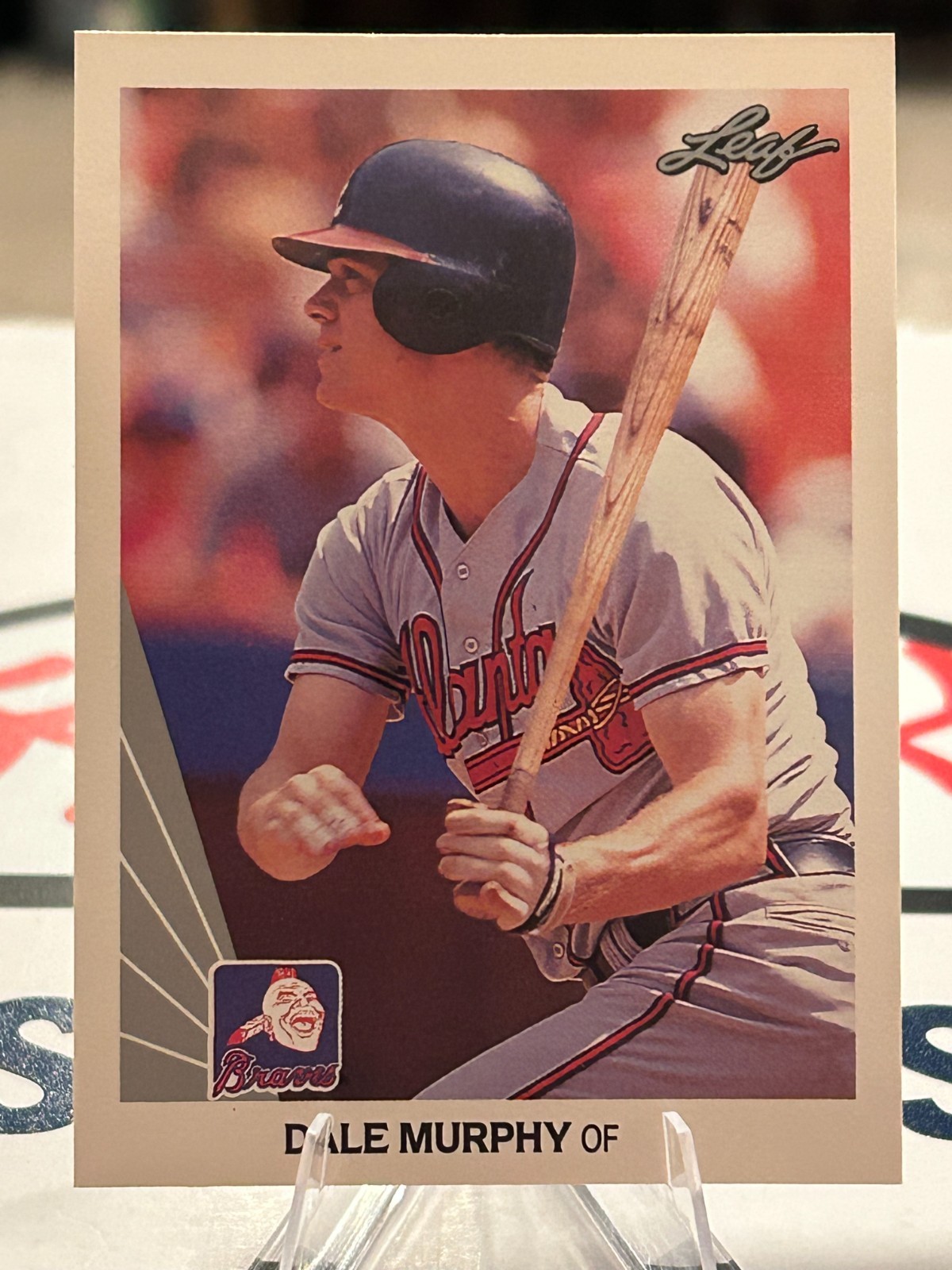Dale Murphy 1990 Leaf #243! 2 Card Min! See Desc!
