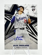 Alex Freeland 2026 Topps Series 1 Baseball Stars Rookie Auto #BSA-AFR Dodgers