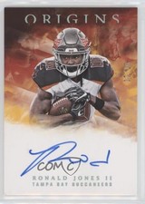 2018 Panini Origins Rookie Auto Gold 7/10 Ronald Jones II #RA-RJ Auto 3c2