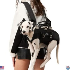 FCT Large Dog Backpack Carrier - Ergonomic, Adjustable for Dogs 18-30 lbs, L