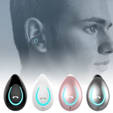 Bluetooth Wireless Earbuds Ear Clip Bone Conduction Headphones Sport Headset CW