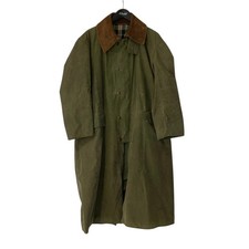 Barbour 80S~90S Burghley Oiled Jacket Olive Size: 38