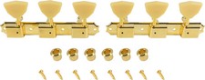 Kluson 3 On A Plate Deluxe Series Tuning Machines - Single Line - Standard Po...