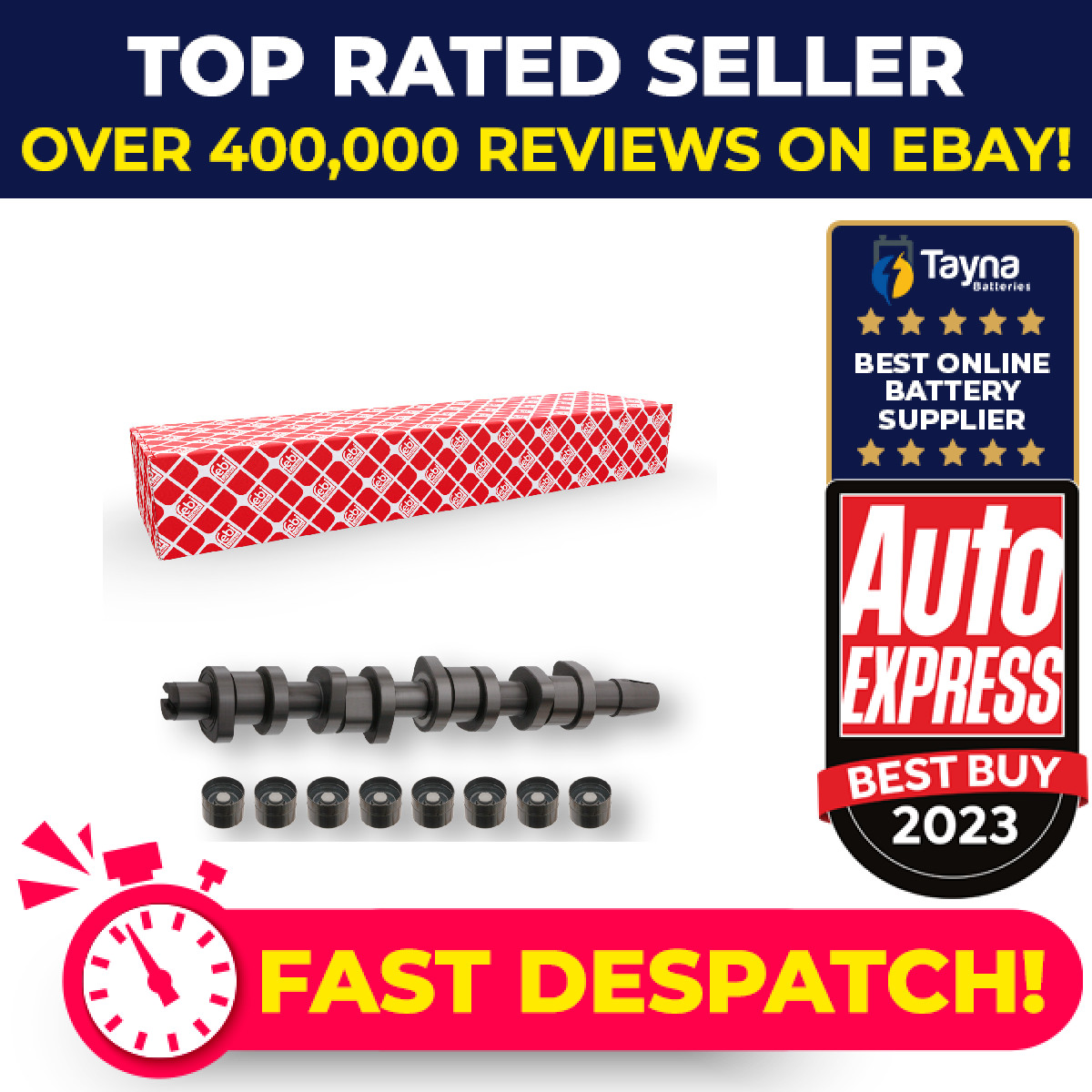 Camshaft Kit fits SEAT LEON 1P1 1.9D 2.0D 05 to 10 BLS 038109101AH 038109101AHS1