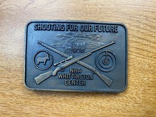 NRA Whittington Center Shooting for Our Future Belt Buckle