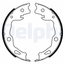 Delphi Bremsbackensatz hinten D40604BA1A 21098645