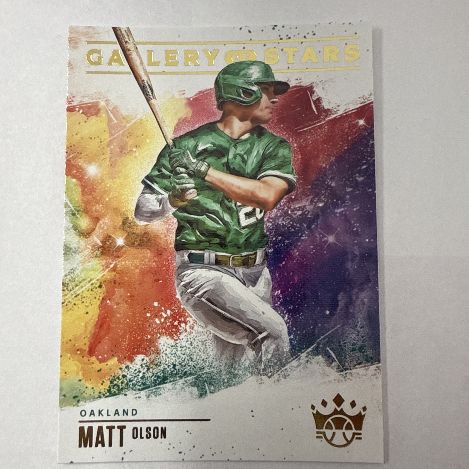 2022 Panini Diamond Kings - Gallery of Stars Matt Olson #GS-4