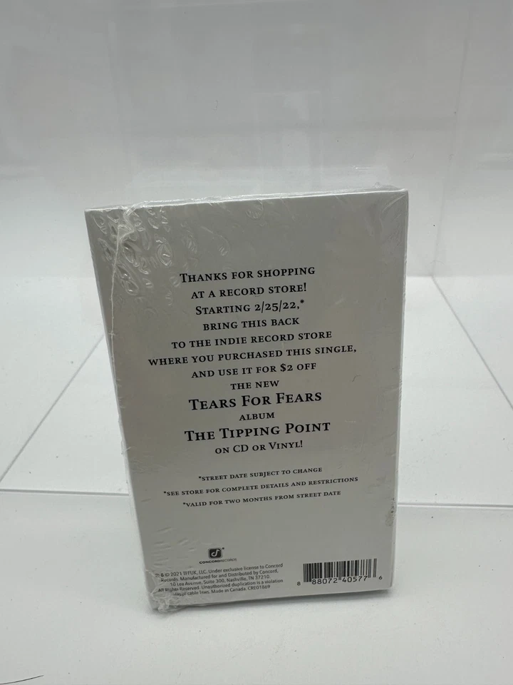 Tears For Fears - The Tipping Point - No Small Thing Cassingle Cassette NEW - Image 2 of 4