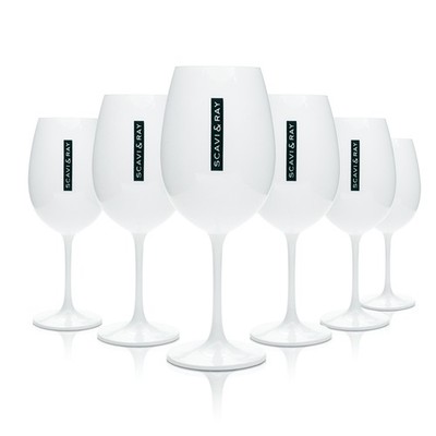 6x Scavi & Ray Sektglas 0,46l - Hochglanz Weingläser für Prosecco & Champagner