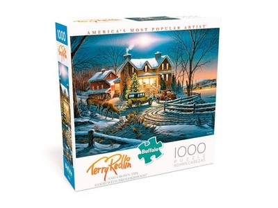 Buffalo Games puzzle, And Crown Thy Good in Brotherhood, 1000 pcs  DAMAGED BOX