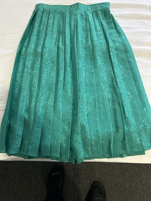 Jacquard Skirt Green Very Nice For Any Time Of The Year And Events