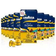 Lavazza, Tales of Roma, 100 Nespresso Original Machine-Compatible Coffee Caps... 0.37 per lighter